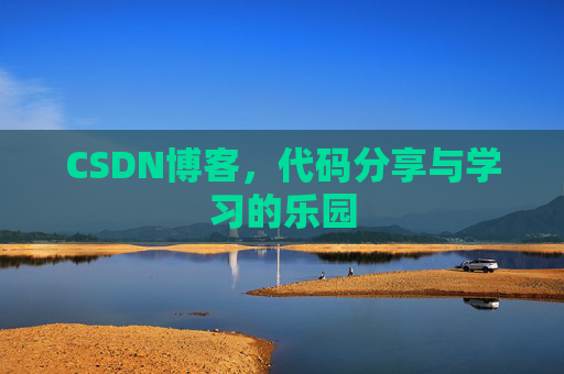 CSDN博客，代码分享与学习的乐园
